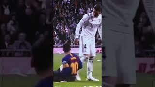 Lionel Messi Fight With Sergio Ramos