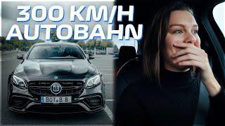 BRABUS E63 S AMG 800HP AUTOBAHN 300 KM/H! (BRABUS 800 Autobahn, Acceleration, Sound & Factory Tour)