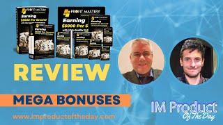 Profit Mastery with PLR Blueprint Review + Award-Winning Bonuses To Make It Work FASTER (Worth $997)