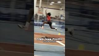 Triple Jump Practice (in slow motion) #shorts | Olivia Henry Two