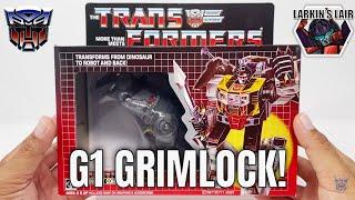 Transformers G1 Grimlock KO Review, Larkin's Lair