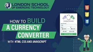 How to Build a Currency Converter with HTML, CSS, and JavaScript | #javascriptproject #converter