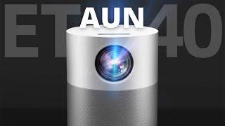 AUN ET40 Full HD 1080P Projector | Android 9, 4k Decoding, Screen Mirroring