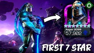 AEGON 2099 | MCOC | Special attacks And Moves | My First 7 star New Champion Aegon Superior