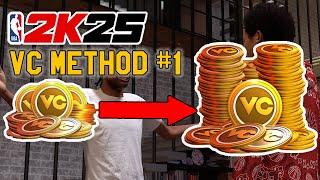 NBA 2K25 EASY REPEATABLE VC METHOD #1 will HELP GET TO 99 OVERALL