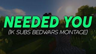 "Needed You" Lukaip's 1k Subscriber Hypixel Bedwars Montage