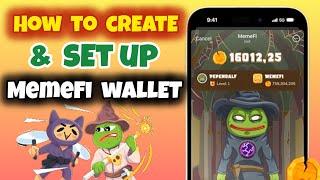 How to Create And Setup Your MemeFi Wallet | Create Wallet on MemeFi | Create Memefi Wallet Account