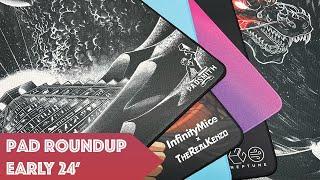 Mouse Pad Roundup - LGG / Padsmith / InfinityMice / ESPTiger / X-raypad (early 2024)