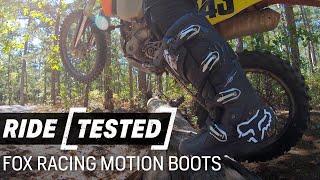 Fox Racing Motion Boots | Ride Tested