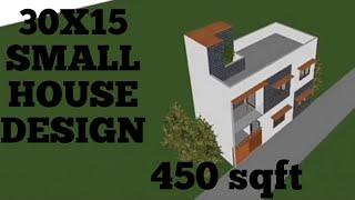 30x15 House design in urban area #city area #450 sqft Manoj Creations