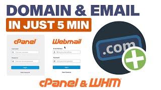 How To Add Domain To cPanel WHM and Setup cPanel Mailbox