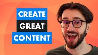 How to Create Great Content in 2023 (Teach Online and Profit)
