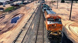 2 Ferromex & A Switcher & SLADEN With Dragging Equipment on the Defect Detector! | Lbk Trains #213