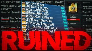 The Update that Destroyed Hypixel Bedwars