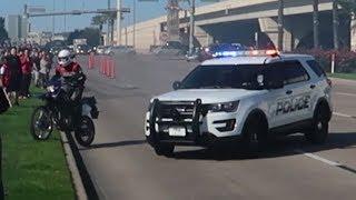 BIKER RUNS FROM COPS At Houston Cars and Coffee/Coffee and Cars(GETS TAZED)!!!