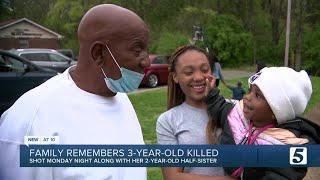 Family of 3-year-old shot and killed says violence needs to stop