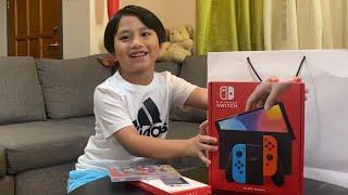 Nintendo Switch OLED Unboxing - Feb. 2024