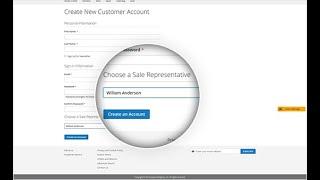 How Customers Add Sales Rep When Create Account in Magento 2 Sales Rep Extension | LOF Tutorials