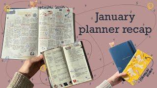 January Planner Recap | Hobonichi Cousin and Weeks flip through