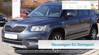 Skoda Yeti 2,0 TDI Greentec Laurin & Klement Neuwagen EU Reimport München bei Auto Till