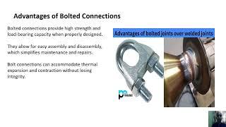 Bolted Connections  Introduction, Types Of Bolts, advantages And Disadvantages Of Bolted Connection