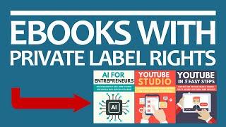 eBooks With Private Label Rights [High Quality PLR Products]