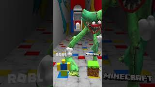 MINECRAFT OR ROBLOX?  ALL SIZE HUGGY WUGGY POPPY PLAYTIME 3 CHARACTERS FNAF - PLAYHALL Garry's Mod