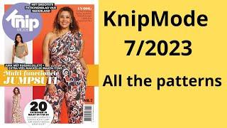 7/2023 KnipMode #KnipModeMagazine #BurdaExtra  #FaitMain  #sewingMagazine