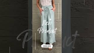 HEYSON | More For You Wide Leg Pants #shorts