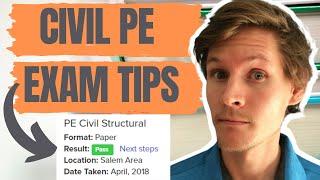 5 Tips to Pass The Civil PE Exam - More Than Studying!