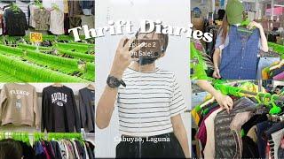 thrift diaries: ukay ukay shopping + haul! ️  (cabuyao, laguna) / unboxing shopee orders | LeiNikka