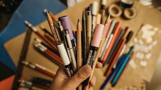 How a perfectionist organizes their art supplies