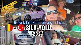 Sila yolu 2024 | Elektrikli araba ile Sıla yolu | Sıla yolu Belçika Türkiye | Vlog Türkiye yolculuğu