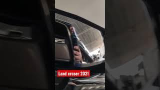 Toyota land cruser 2021 side accident repair work zaki technician expert uae road accident car