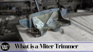 What is a Miter Trimmer or Miter Shear