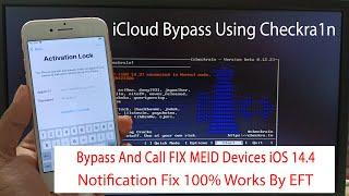 iCloud Bypass Using Checkra1n Windows BalenaEtcher iCloud Bypass With SIM working + FIX Notification