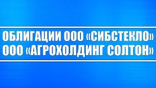 Облигации ООО «Сибстекло» и ООО «Агрохолдинг Солтон»