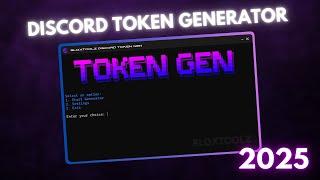 BEST DISCORD TOKEN GENERATOR IN 2025! 