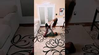 Lift and carry challenge PART 3!! Brother (13) sister (12) #ytshorts #liftandcarrychallenge #funny