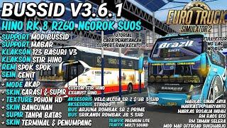 OBB V3.6.1 SOUND HINO RK 8 R260 NGOROK SUOS | FULL MARKAS | SUPPORT RAM KECIL | FULL FITUR TERBARU