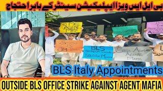 bls italy appointment | strike against bls italy #italy #bls #italyembassy