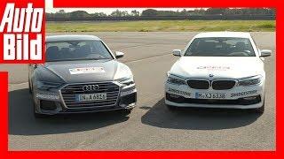 Audi A6 (2018) vs BMW 5er (2017) Vergleich/Test/Review