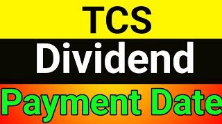 TCS dividend payment datetcs dividend record date 2024tcs dividend record datetcs dividend 2024