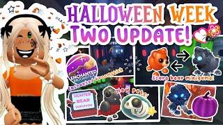 ADOPT ME HALLOWEEN WEEK TWO *NEW SCARE BEAR GAME & PETS* ️🩸