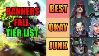*NEW* Paladins Tier List From BEST To WORST - SEASON 7.2 BANNERS FALL