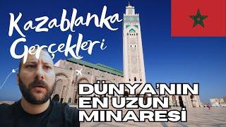 Fas Kazablanka Gerçekleri - Bu Camii Görmelisiniz !