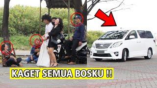 GEMBEL SULTAN DIJEMPUT ISTRI PAKE ALPHARD !! EH Orang2 Pada Kaget wkwk