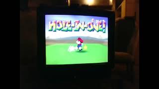 Hole in one in mario golf