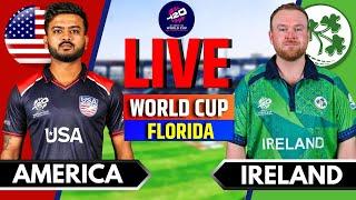 United States vs Ireland T20 World Cup Match | Live Score & Commentary | USA vs IRE Live | T20 WC