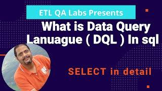 What is Data Query Language in SQL? I SELECT in SQL | DQL commands in DBMS with practical example